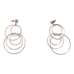 Radiant Orbit Multi-Hoop Earrings - Image 5