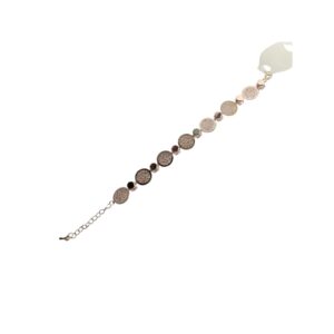 Moonlit Charm Crystal Coin Bracelet - Image 4