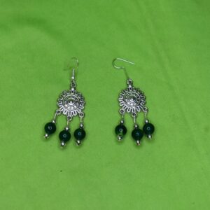 Royal Heritage Green Beaded Necklace Set - Image 2
