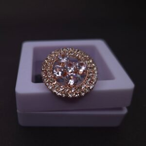 Twilight Bloom Crystal Ring - Image 1