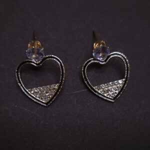 Crystal Heart Elegance Earrings - Image 5