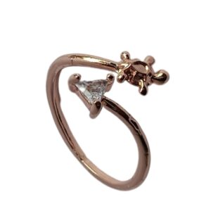 Celestial Spark Turtle Ring - Image 1