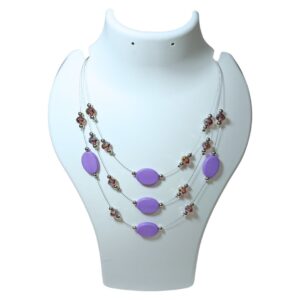 Lavender Breeze Multi-Strand Necklace - Image 1