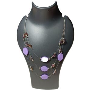 Lavender Breeze Multi-Strand Necklace - Image 2