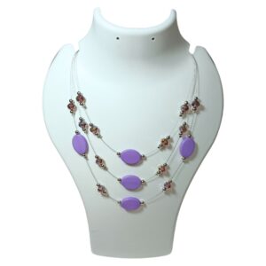 Lavender Breeze Multi-Strand Necklace - Image 3