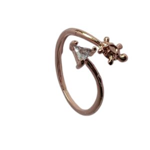 Celestial Spark Turtle Ring - Image 2