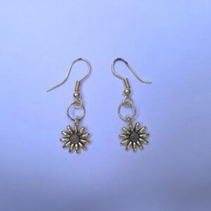 Boho Bloom Silver Beaded Necklace Set - Image 3