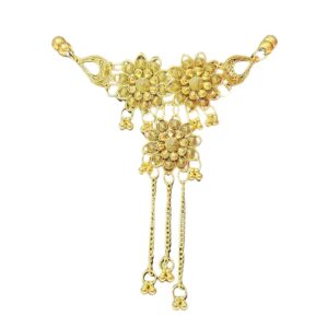 Golden Bloom Heritage Choker Necklace - Image 1