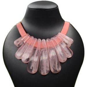Rose Mist Cascade Collar - Image 1