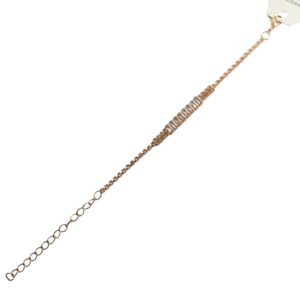 Luxe Radiance Crystal Chain Bracelet - Image 1