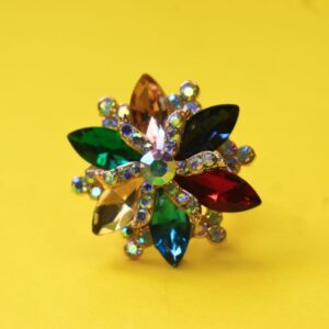 Prism Bloom Statement Ring - Image 2