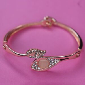 Mystique Bloom Designer Stone Bracelet - Image 3