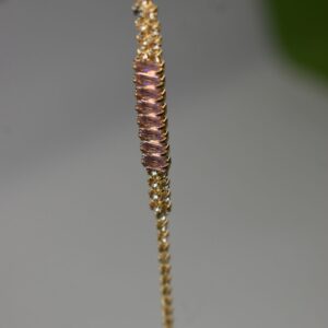 Luxe Radiance Crystal Chain Bracelet - Image 4