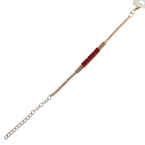 Luxe Radiance Crystal Chain Bracelet - Image 5