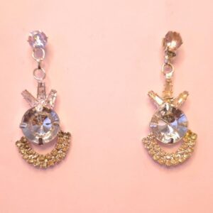 Aurora Elegance Crystal Drop Earrings - Image 1
