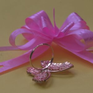 SparkleWing Crystal Butterfly Brooch - Image 5