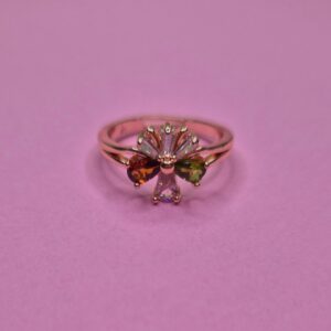 Aurora Bloom Gemstone Ring - Image 1