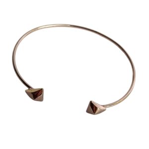 Elegant Pyramid Cuff Bracelet - Image 1