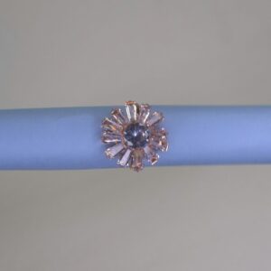 Crystal Radiance Starburst Ring - Image 2