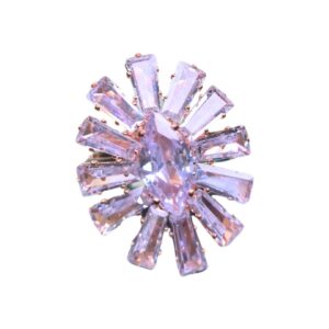 Crystal Radiance Starburst Ring - Image 1
