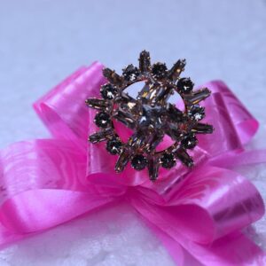 Starburst Elegance Zircon Cocktail Ring - Image 2
