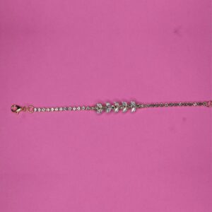 Crystal Vine Elegance Bracelet - Image 2