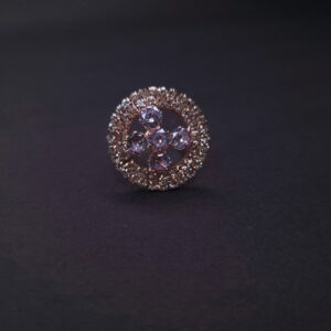 Celestial Halo Zircon Ring - Image 1