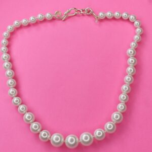 Eternal Grace Classic Pearl Necklace - Image 4