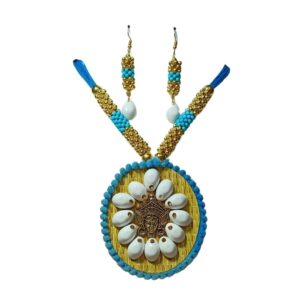 Sky Grace Devi Pendant Necklace Set - Image 1