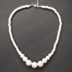 Eternal Grace Classic Pearl Necklace - Image 2