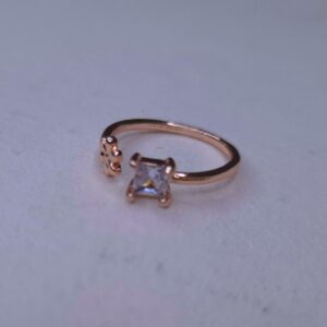 Rose Whisper Open Band Ring - Image 3