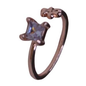 Rose Whisper Open Band Ring - Image 1