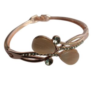 Blossom Dew Drop Rose Gold Bracelet - Image 1