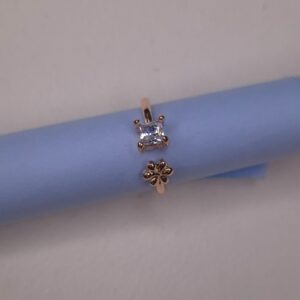 Rose Whisper Open Band Ring - Image 2