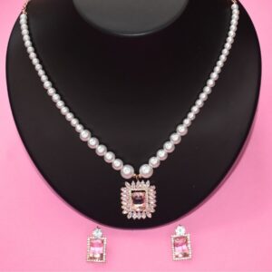 Regal Ruby Pearl Elegance Set - Image 4