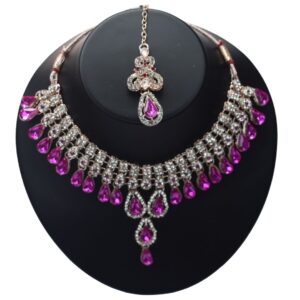 Royal Amara Ruby Choker Set - Image 2